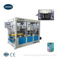 Automatic combination machine for making tin can milk powder can